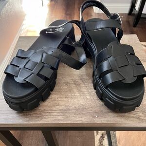 Women's Black Sandals
